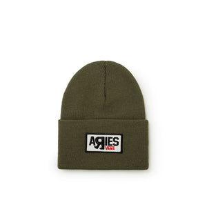 aries x vans vans vault x aries patch beanie (brown) VN0A5H4NYZN1