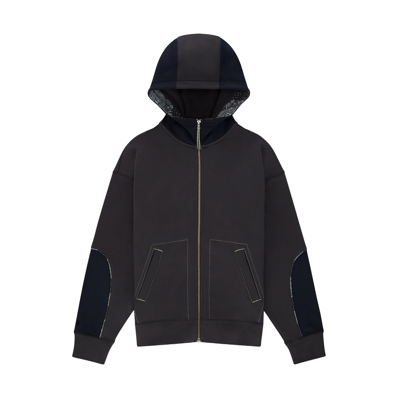 paria x converse paria x converse full zip hoodie (asphalt)