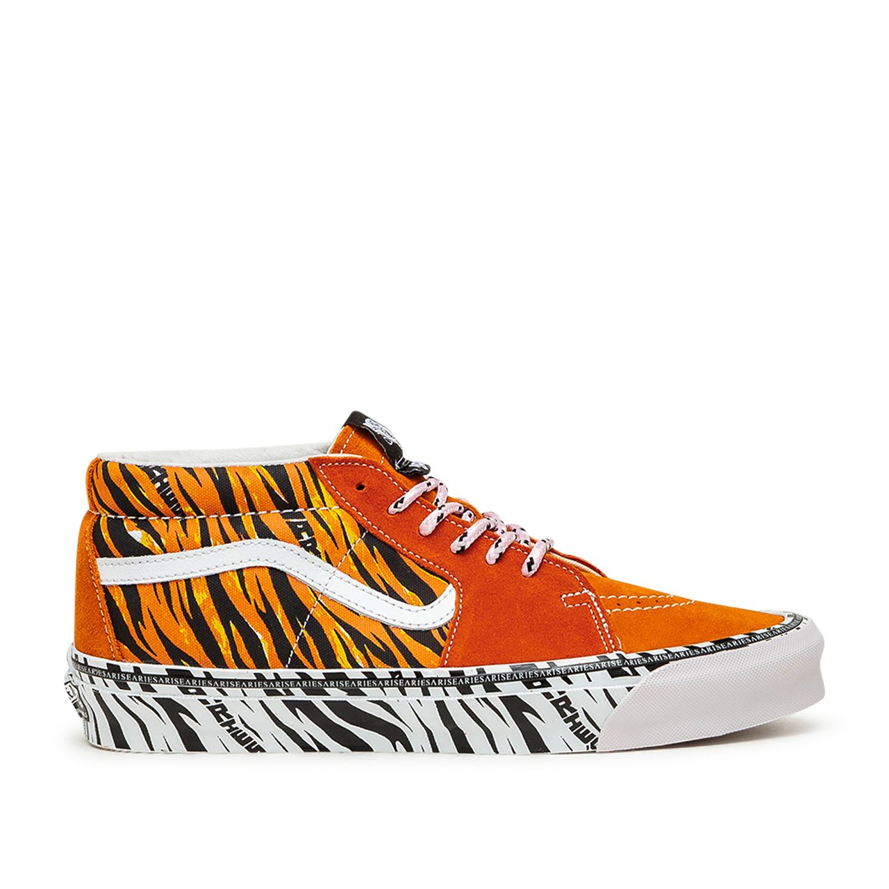 aries x vans aries x vans sk8-mid lx (tiger bright)
