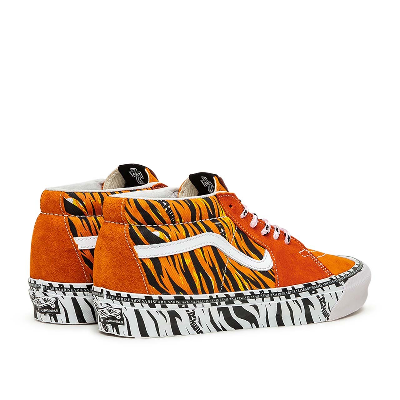 aries x vans aries x vans sk8-mid lx (tiger bright)