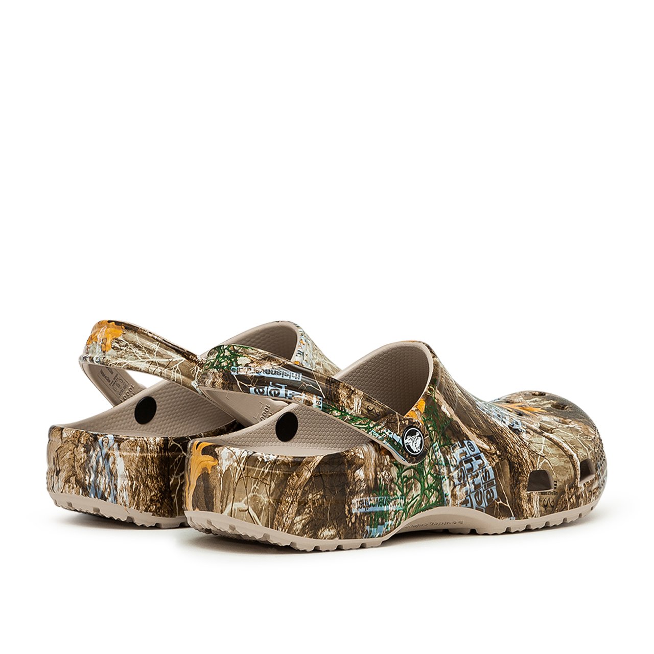 crocs crocs x thisisneverthat x realtree classic clogs