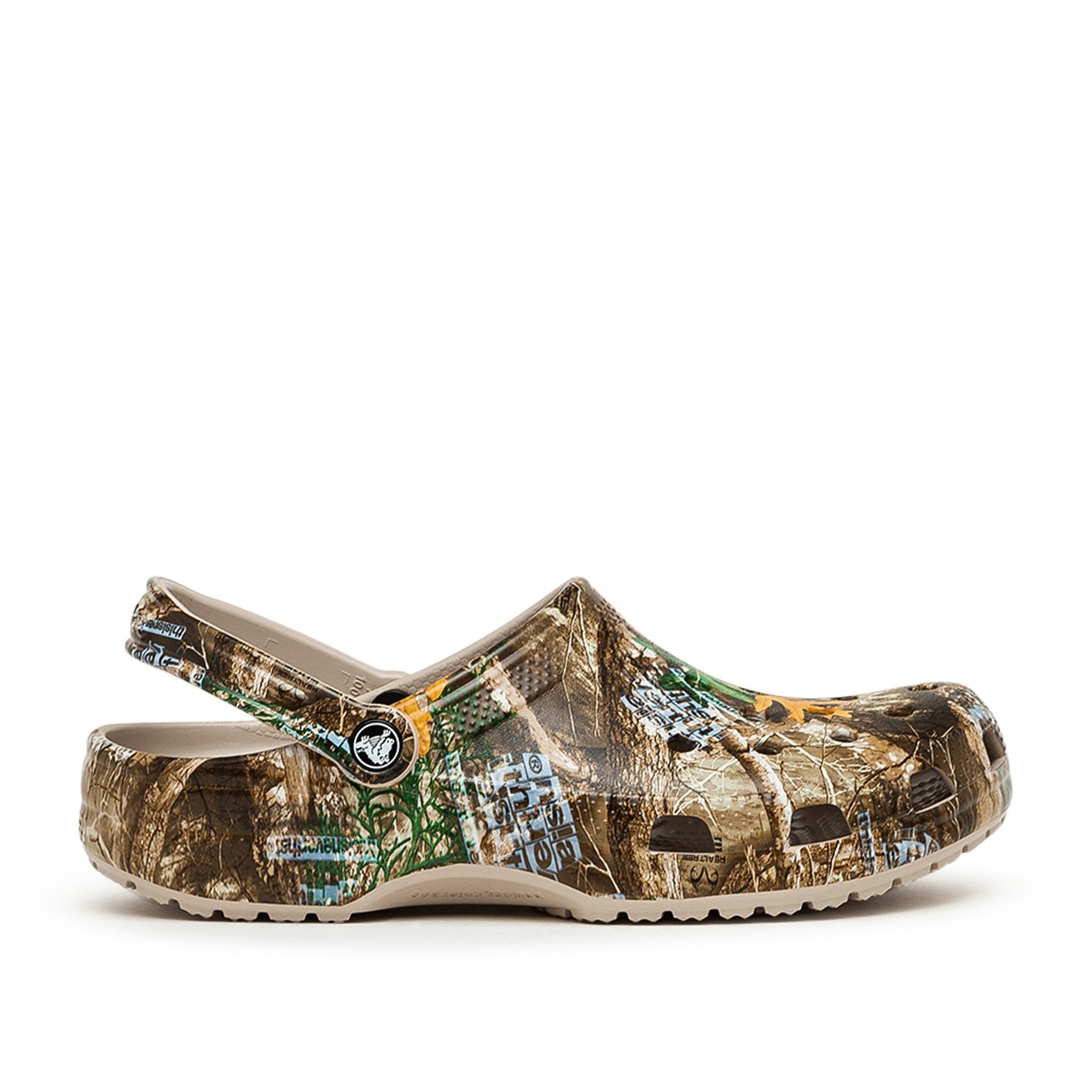 crocs crocs x thisisneverthat x realtree classic clogs