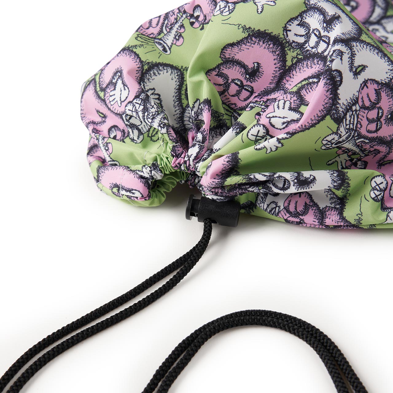 comme des garçons shirt comme des garçons shirt x kaws drawstring bag FH-K201-W21