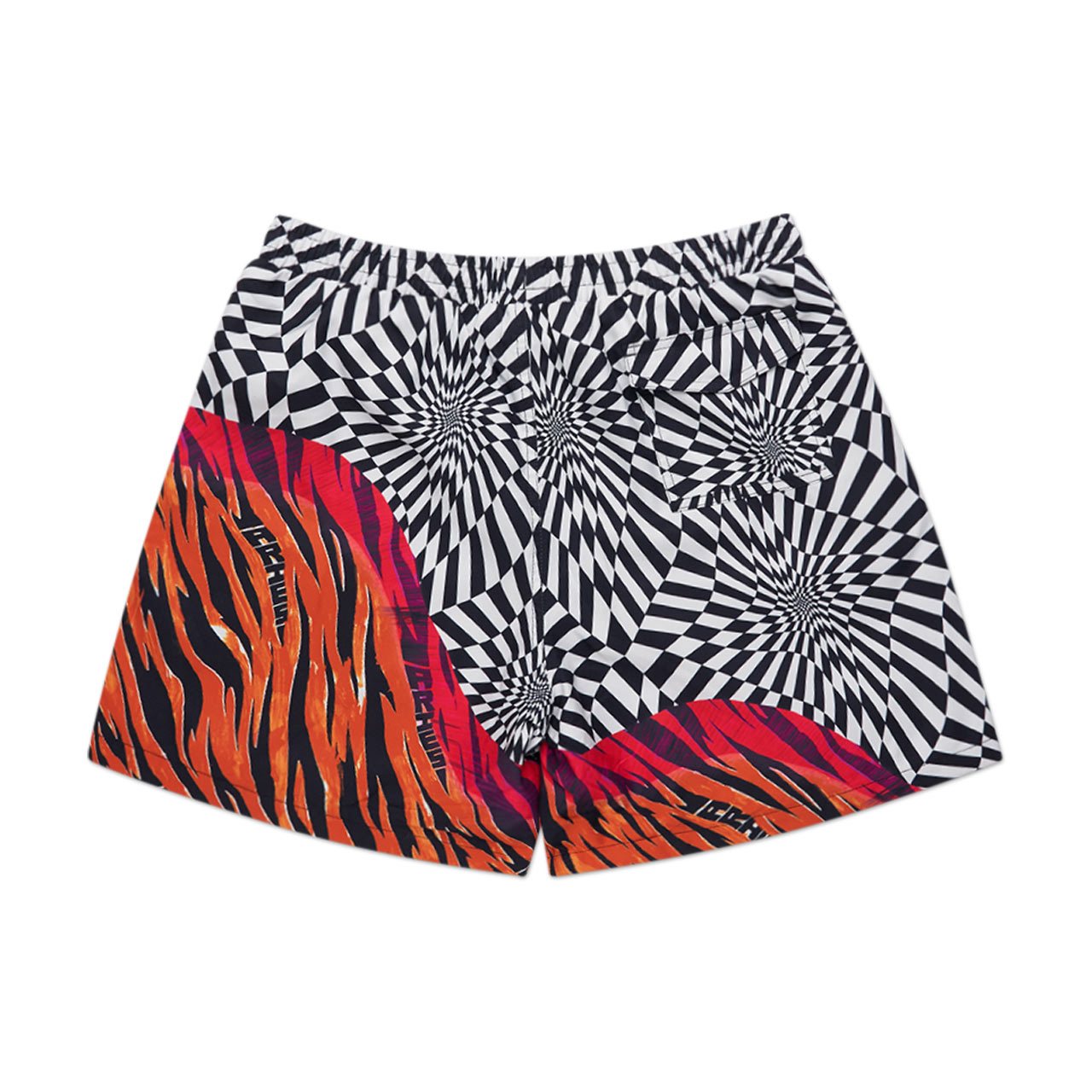 vans vault vans vault x aries wm vault shorts (white/orange)
