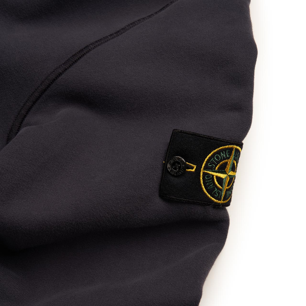 stone island stone island hooded sweatshirt (navy)