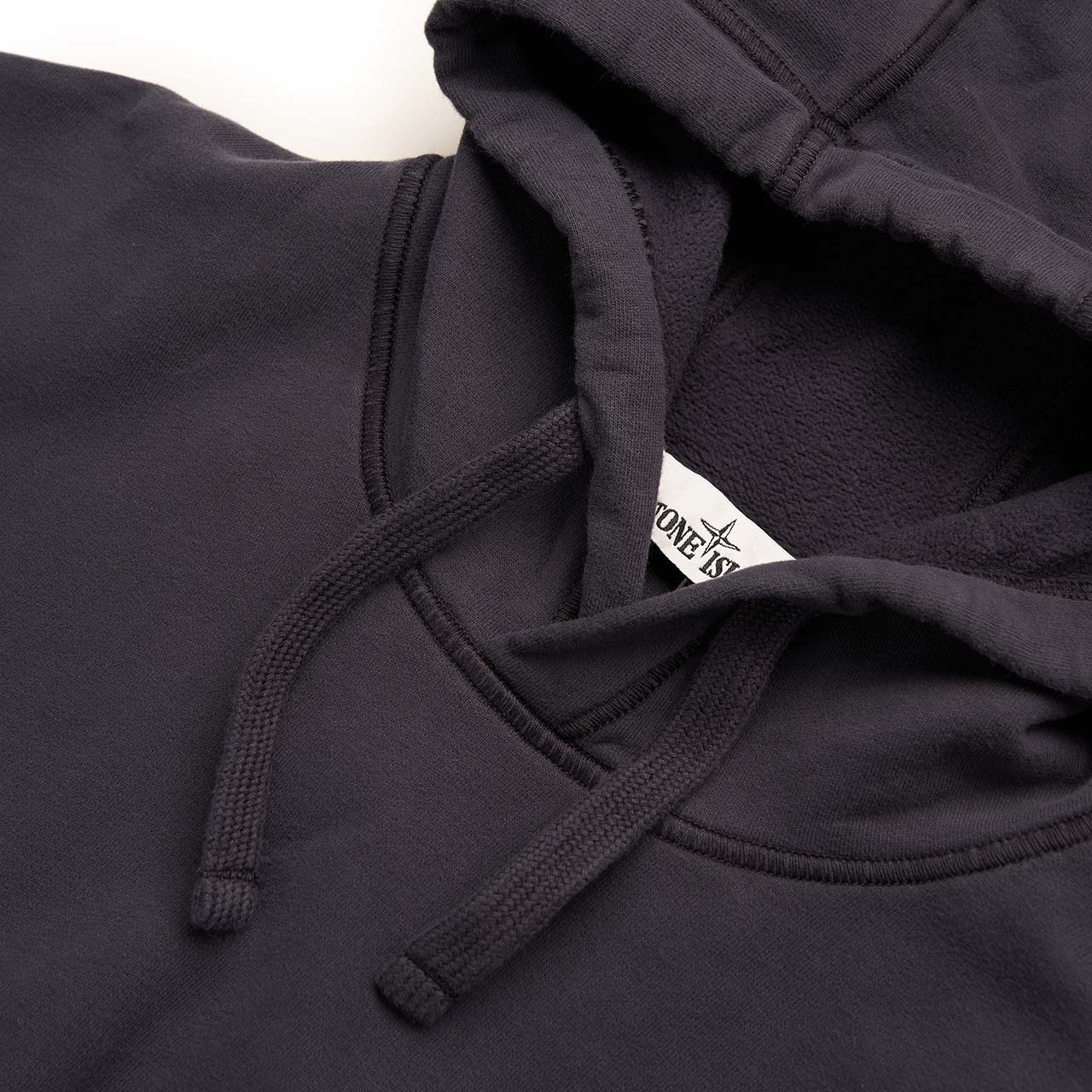 stone island stone island hooded sweatshirt (navy)