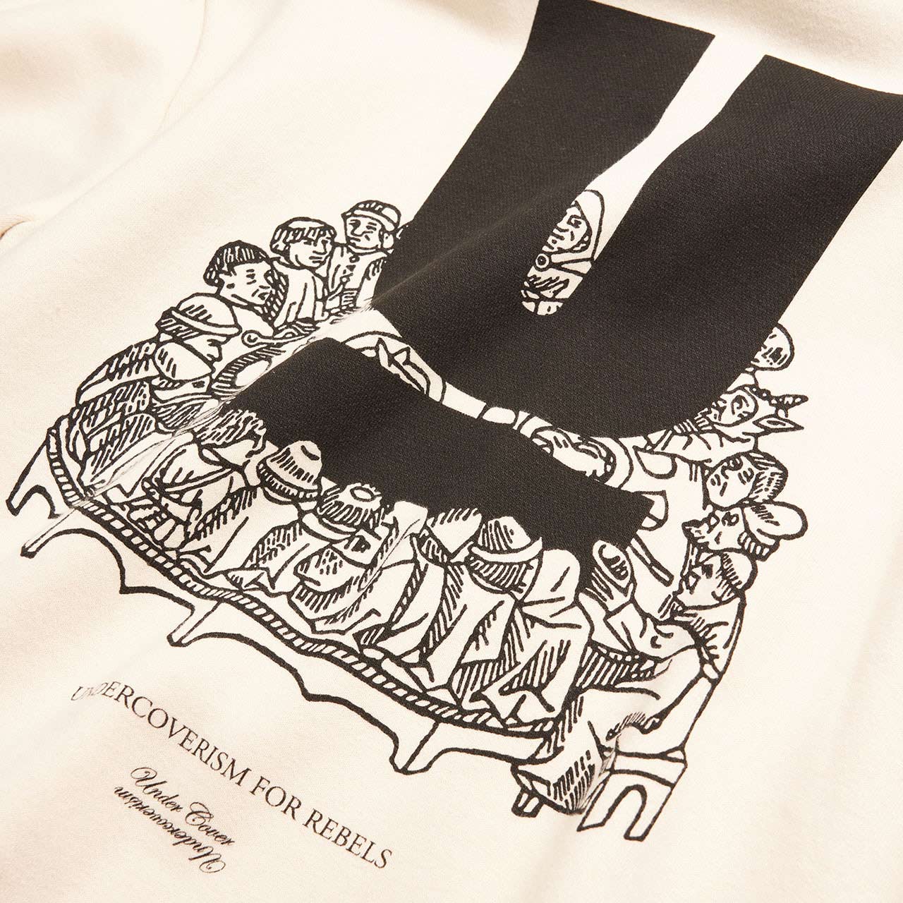 undercover undercover sweatshirt (ivory)