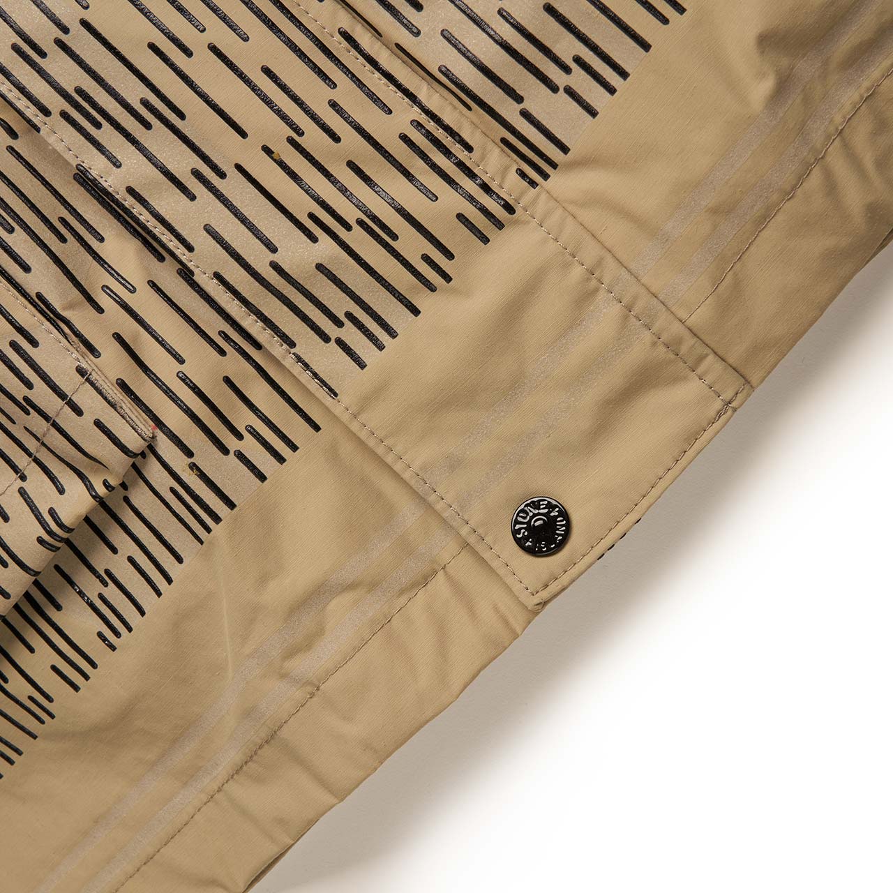 stone island stone island parka (rain camo)