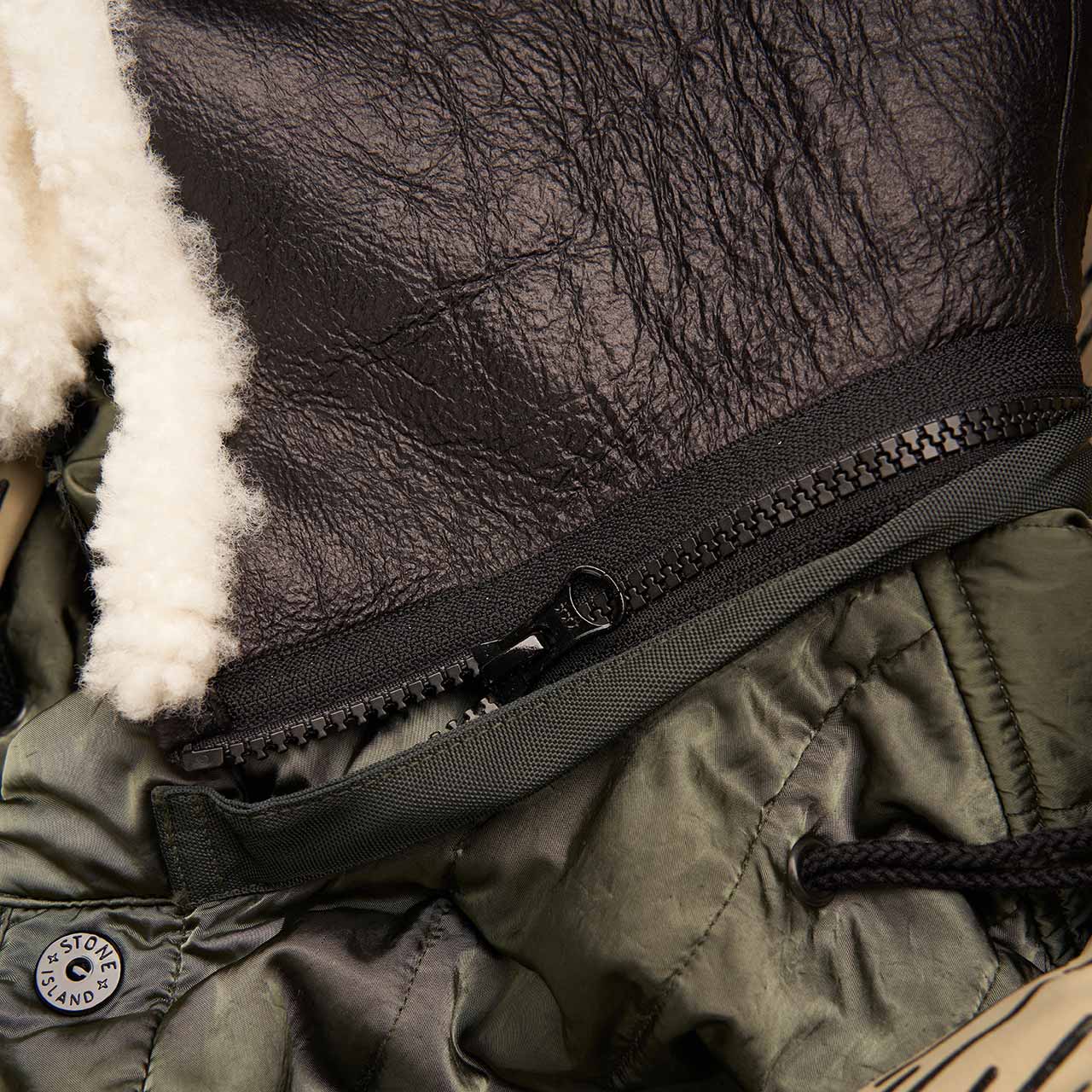 stone island stone island parka (rain camo)