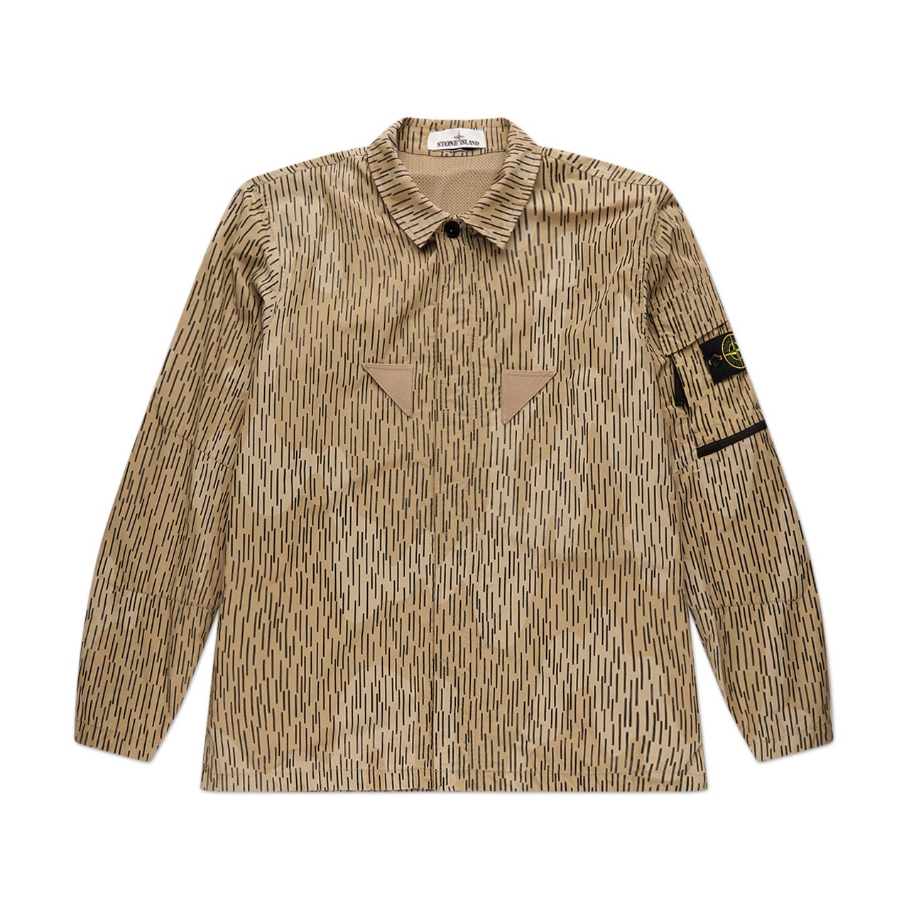 stone island stone island overshirt (rain camo)