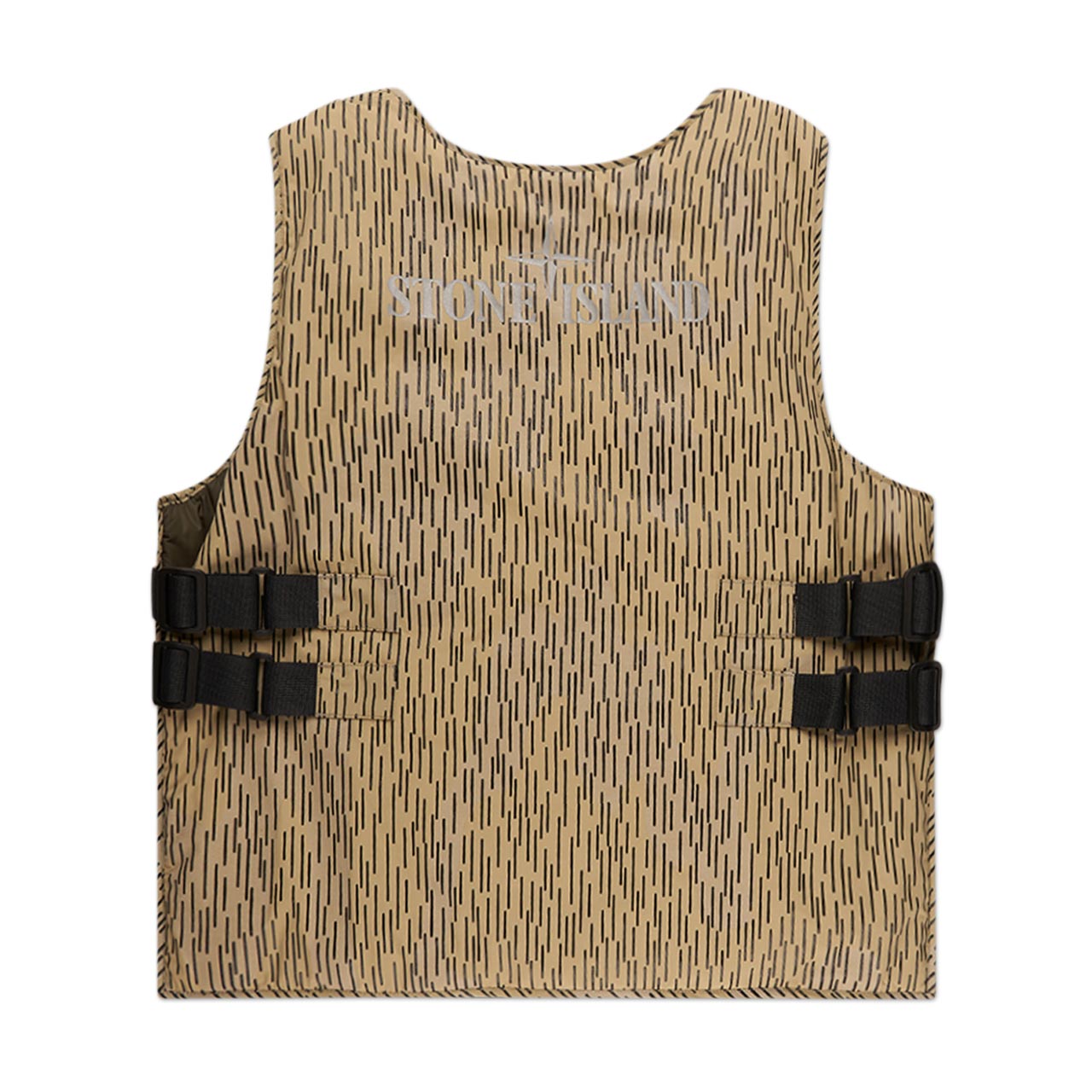 stone island stone island tactical vest (rain camo)