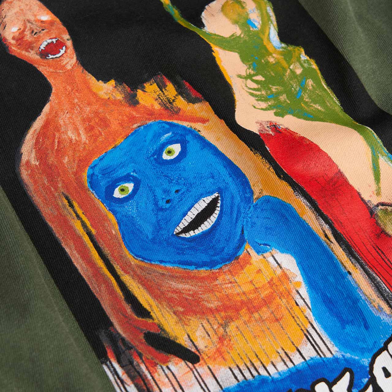 fucking awesome fucking awesome dill collage longsleeve t-shirt (hemp)