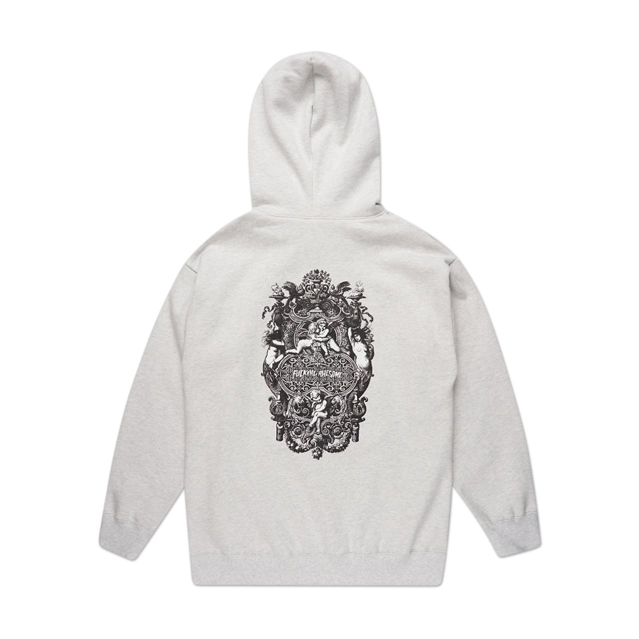 fucking awesome fucking awesome filigree hoodie (heather grey)