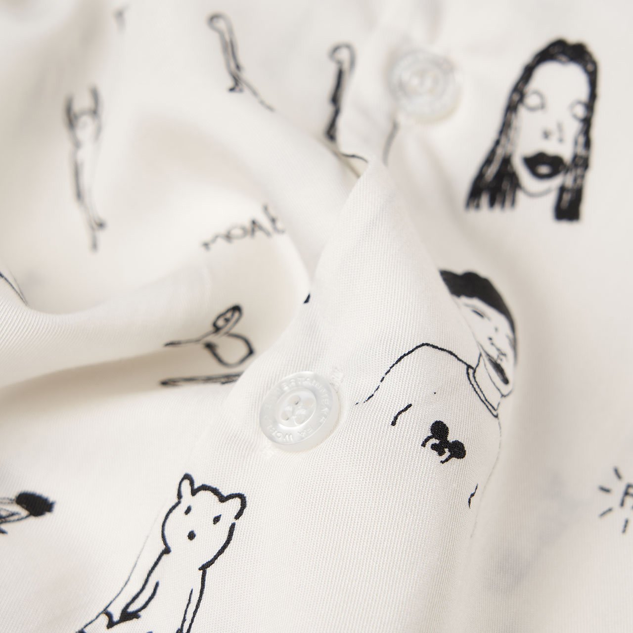 fucking awesome fucking awesome dill drawstrings club shirt (white)