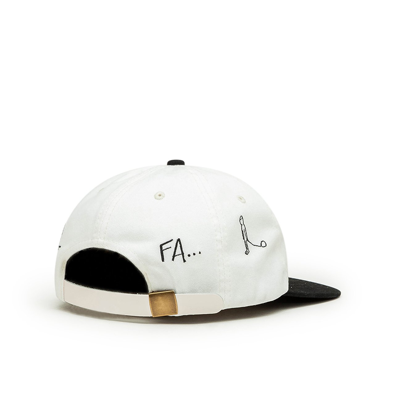 fucking awesome fucking awesome yesterday today strapback cap (ivory/black) P709198