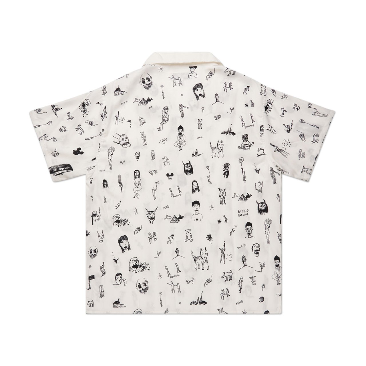 fucking awesome fucking awesome dill drawstrings club shirt (white)