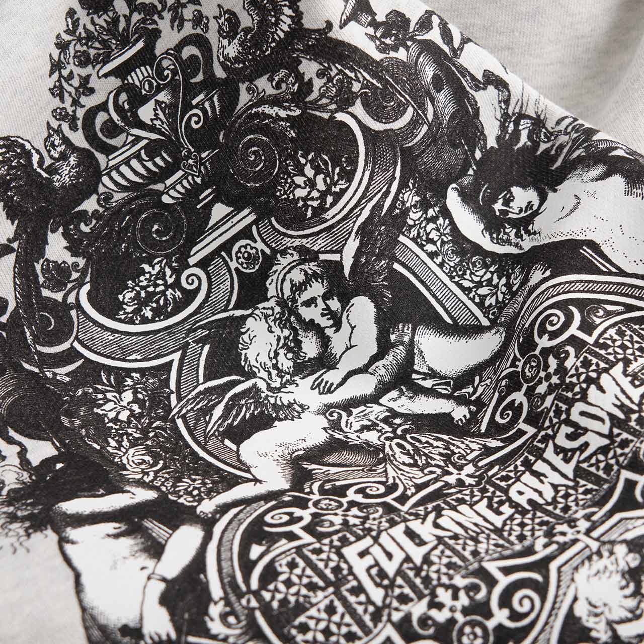 fucking awesome fucking awesome filigree hoodie (heather grey)