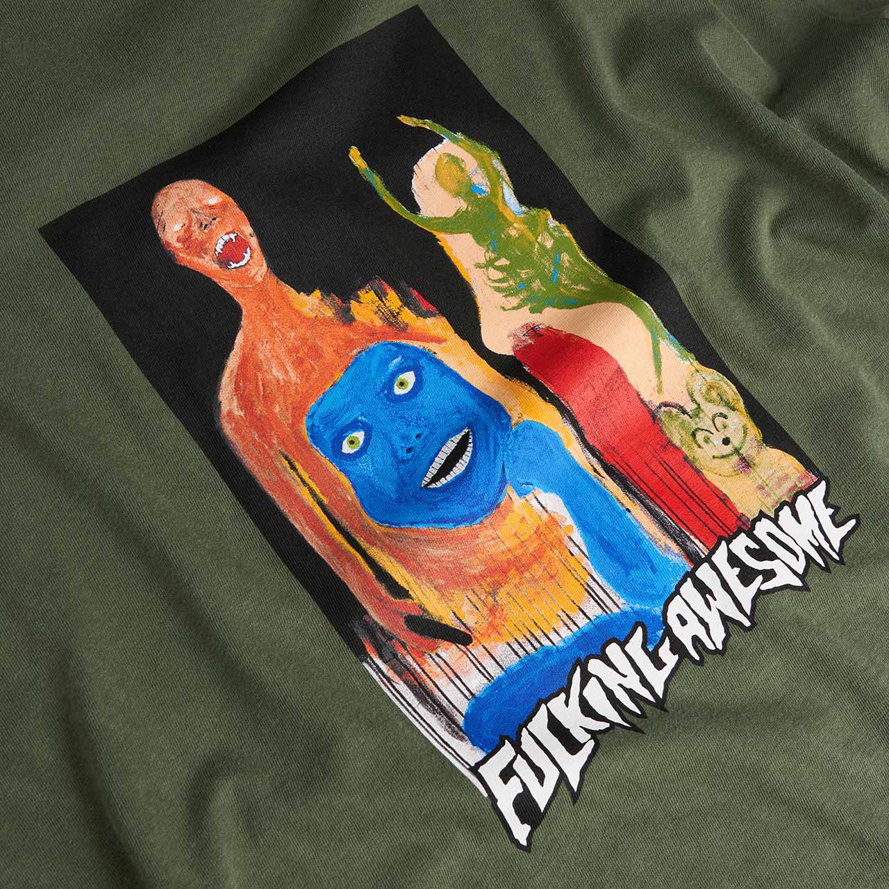 fucking awesome fucking awesome dill collage longsleeve t-shirt (hemp)