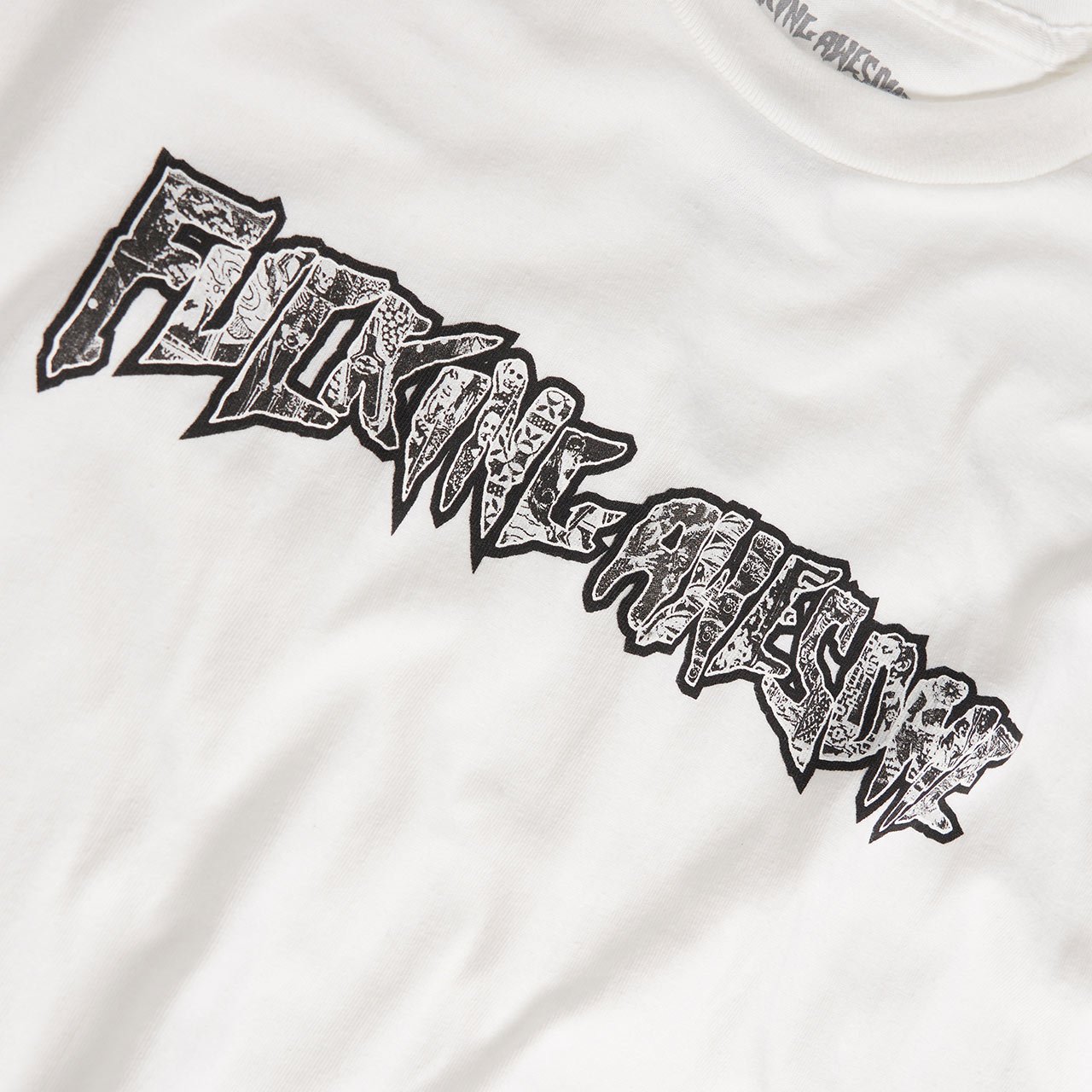 fucking awesome fucking awesome acupuncture t-shirt (white)