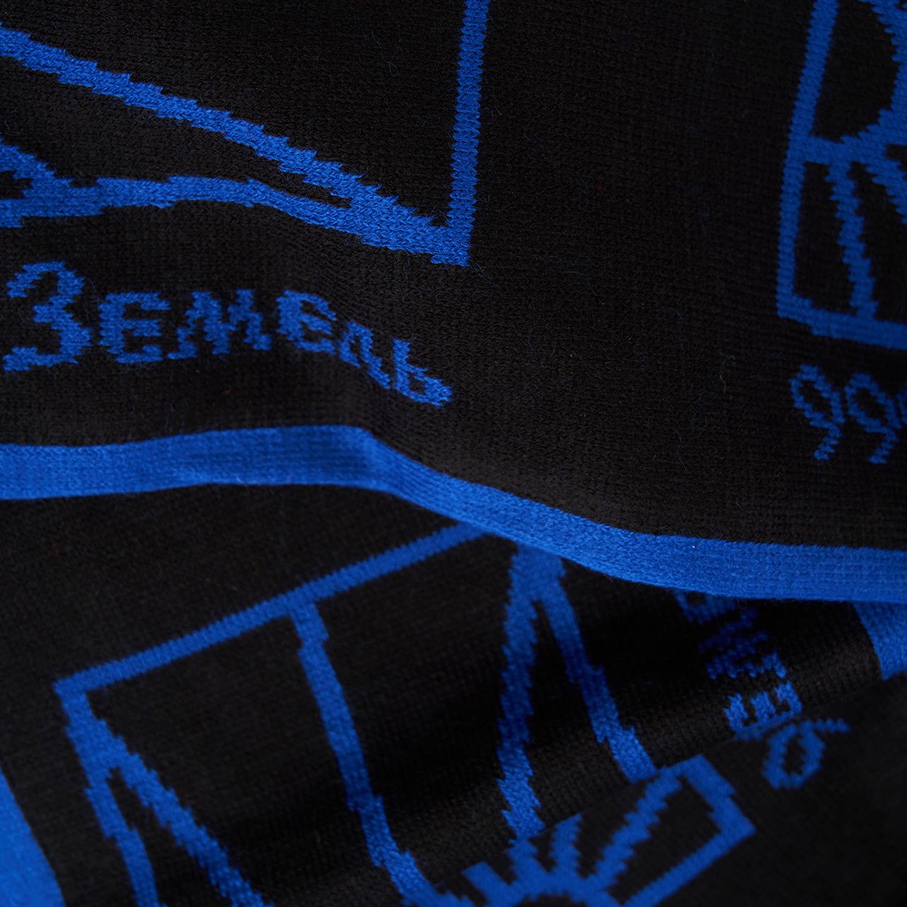 rassvet rassvet scarf (black / purple) PACC9K014-PRP