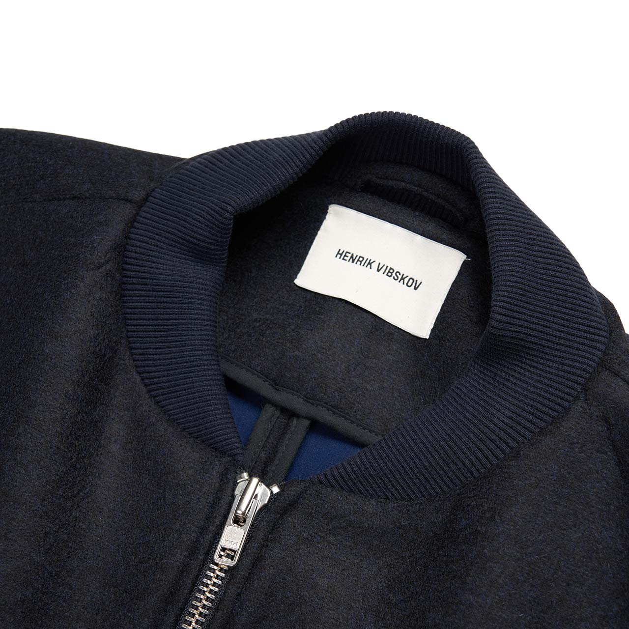 henrik vibskov henrik vibskov chop bomber (navy) (add desc)