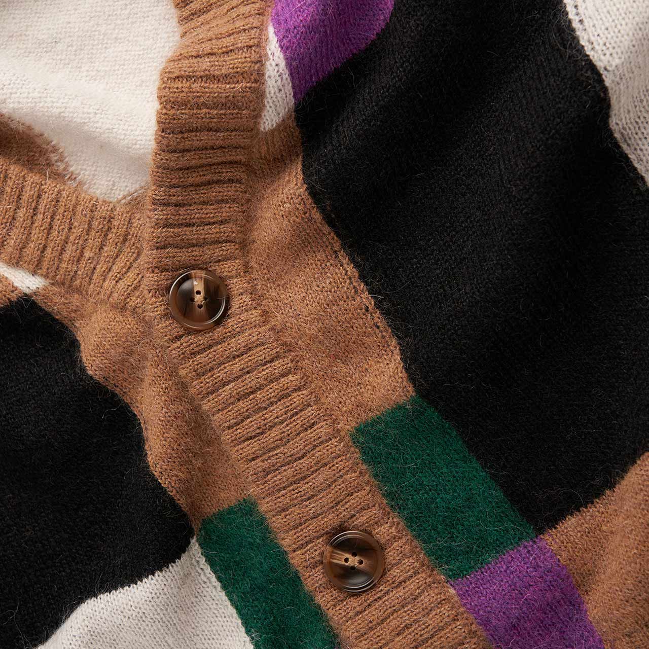 perks and mini perks and mini cummulal fields knitted mohair cardigan