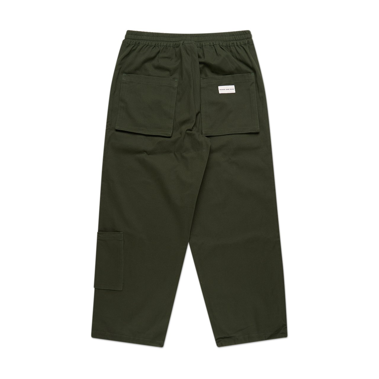 perks and mini perks and mini twill return pants (olive)