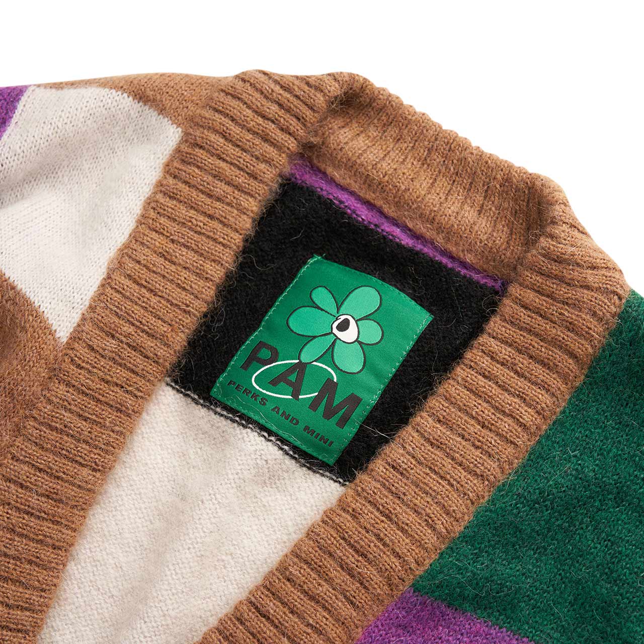 perks and mini perks and mini cummulal fields knitted mohair cardigan