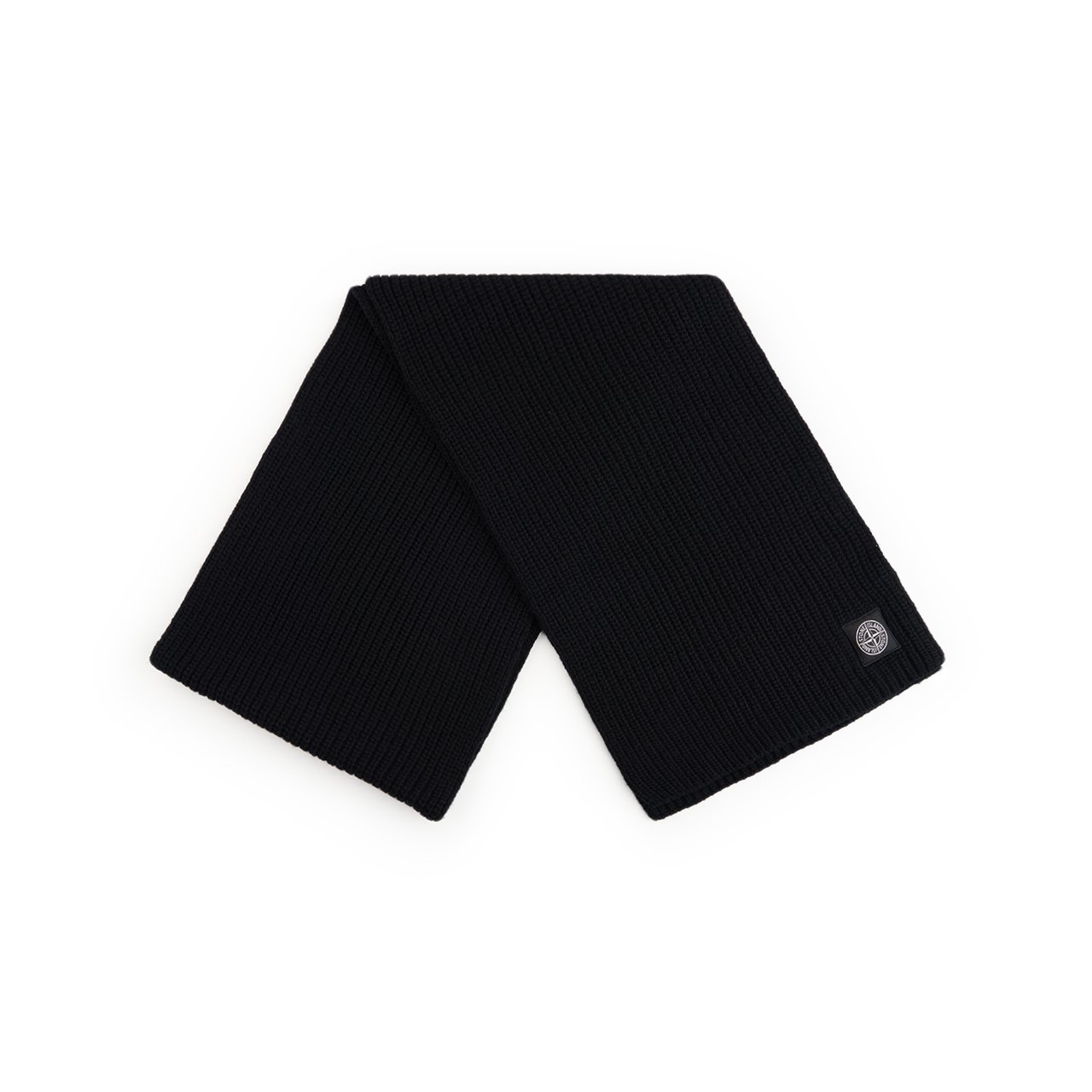 stone island stone island wool scarf (black) 7515N15B5.V0029