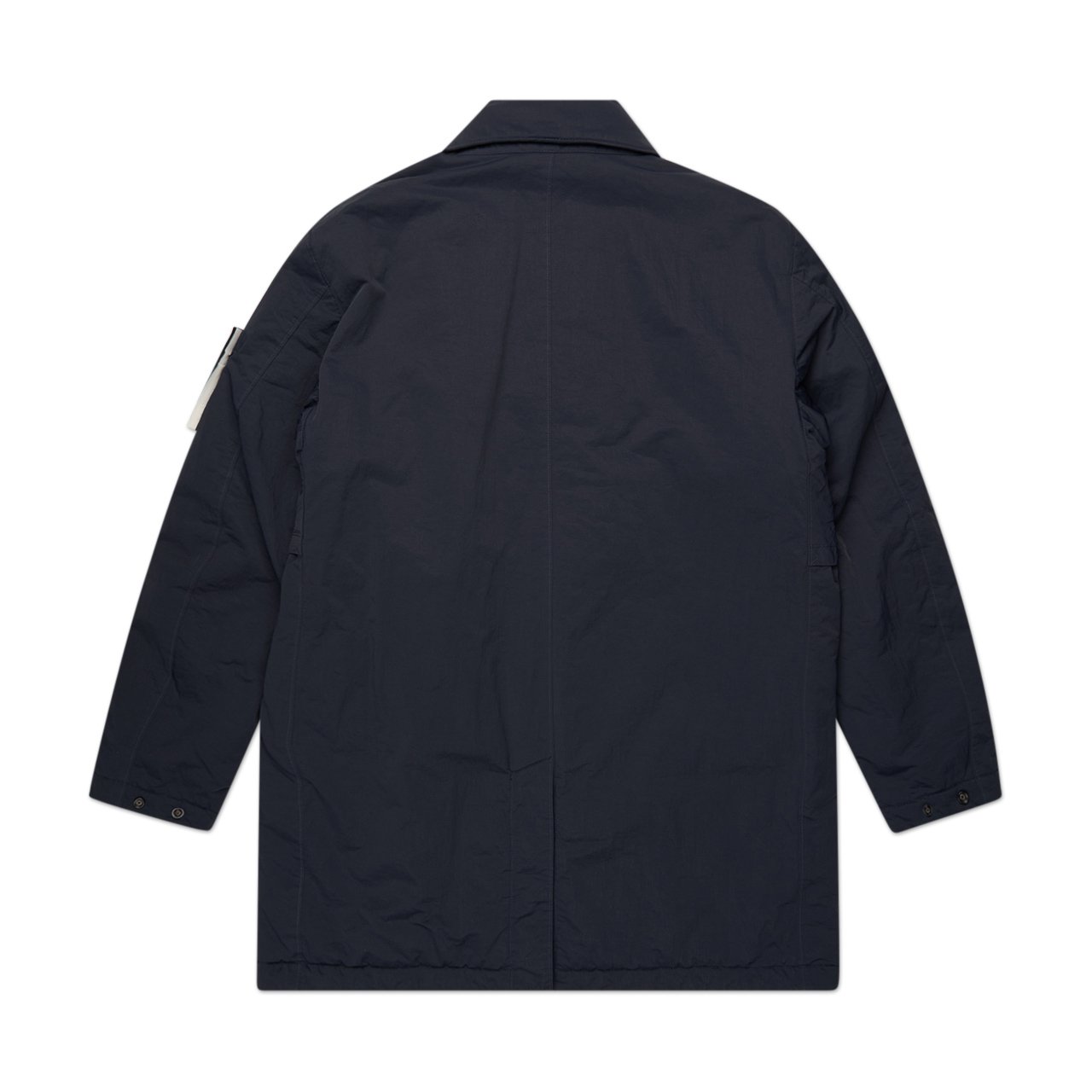 stone island stone island nylon car coat (navy)