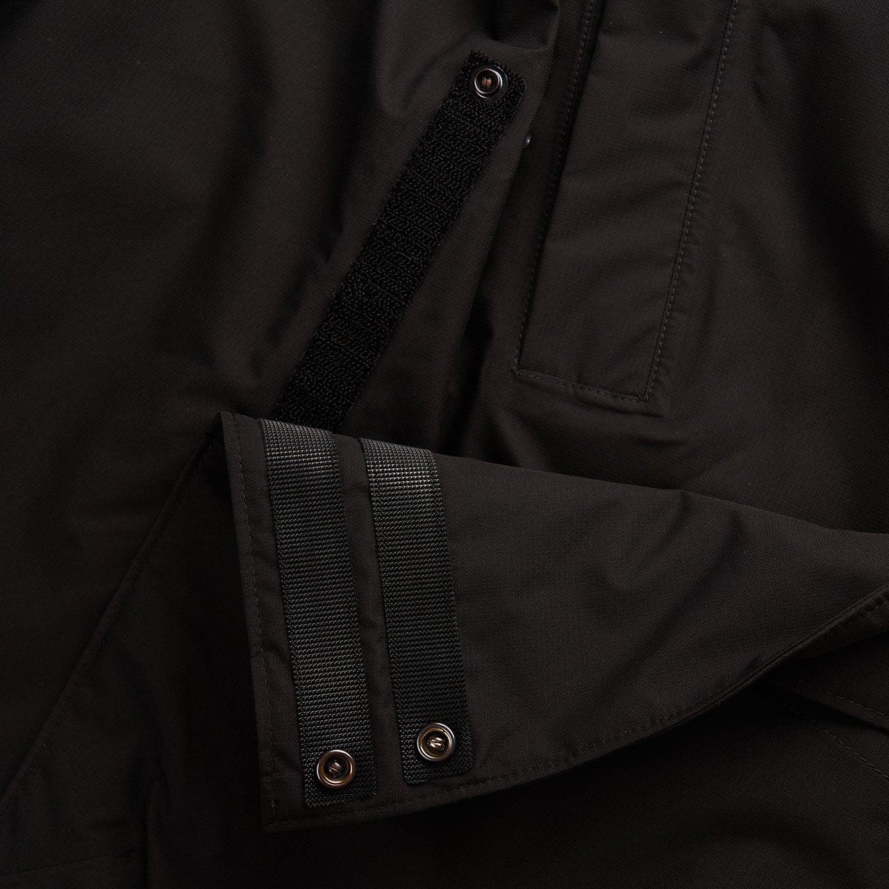 stone island stone island combo raincoat vest (black / olive)