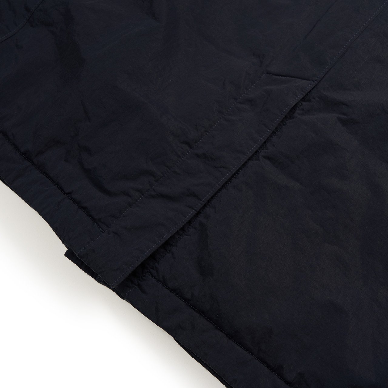 stone island stone island nylon car coat (navy)