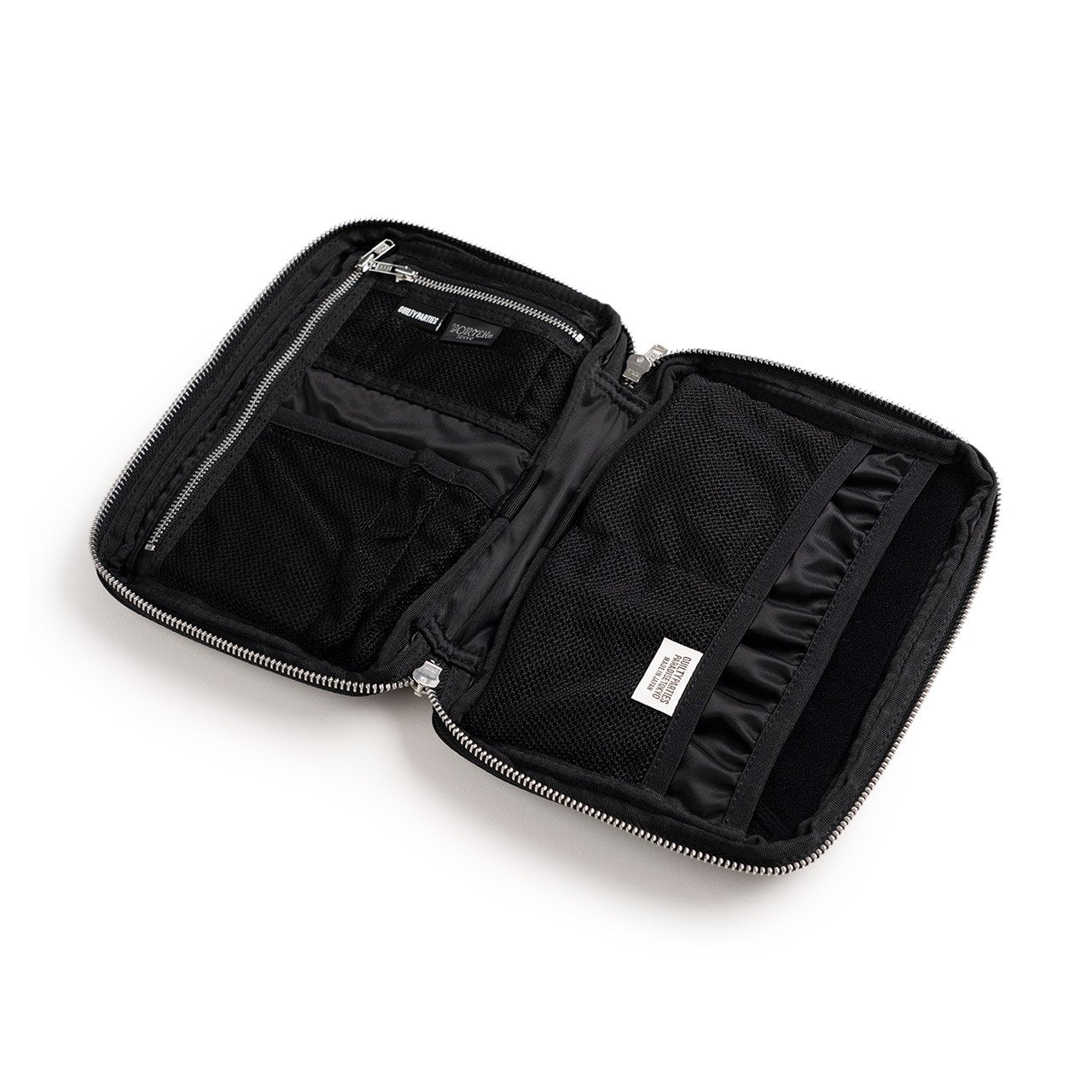 wacko maria x porter wacko maria x porter by yoshida travel pouch (black) WMGB-POR-JET03PONESIZE