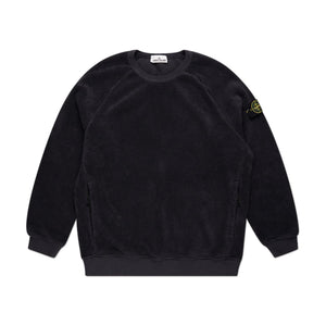 stone island stone island fleece sweatshirt (navy)