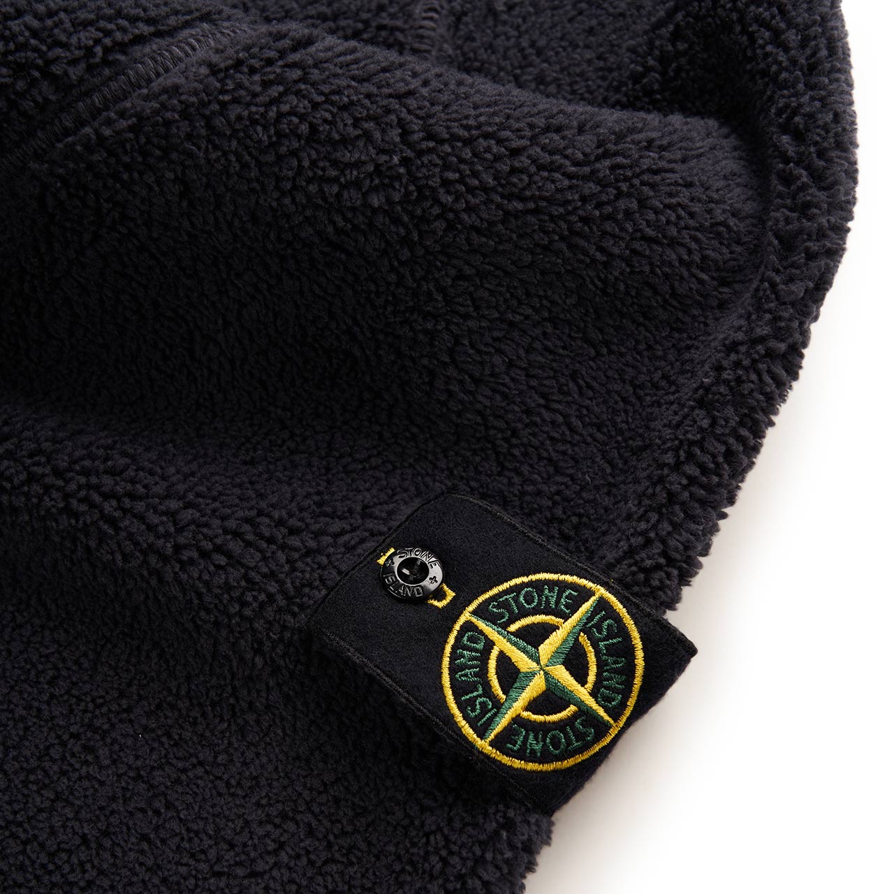 stone island stone island fleece sweatshirt (navy)