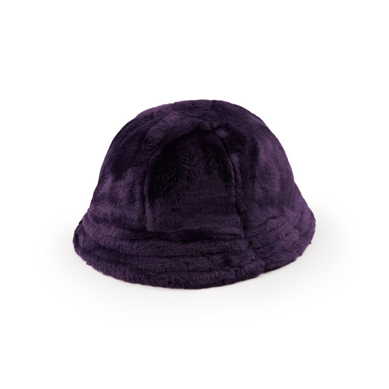needles needles faux fur bermuda hat (purple) JO034OS