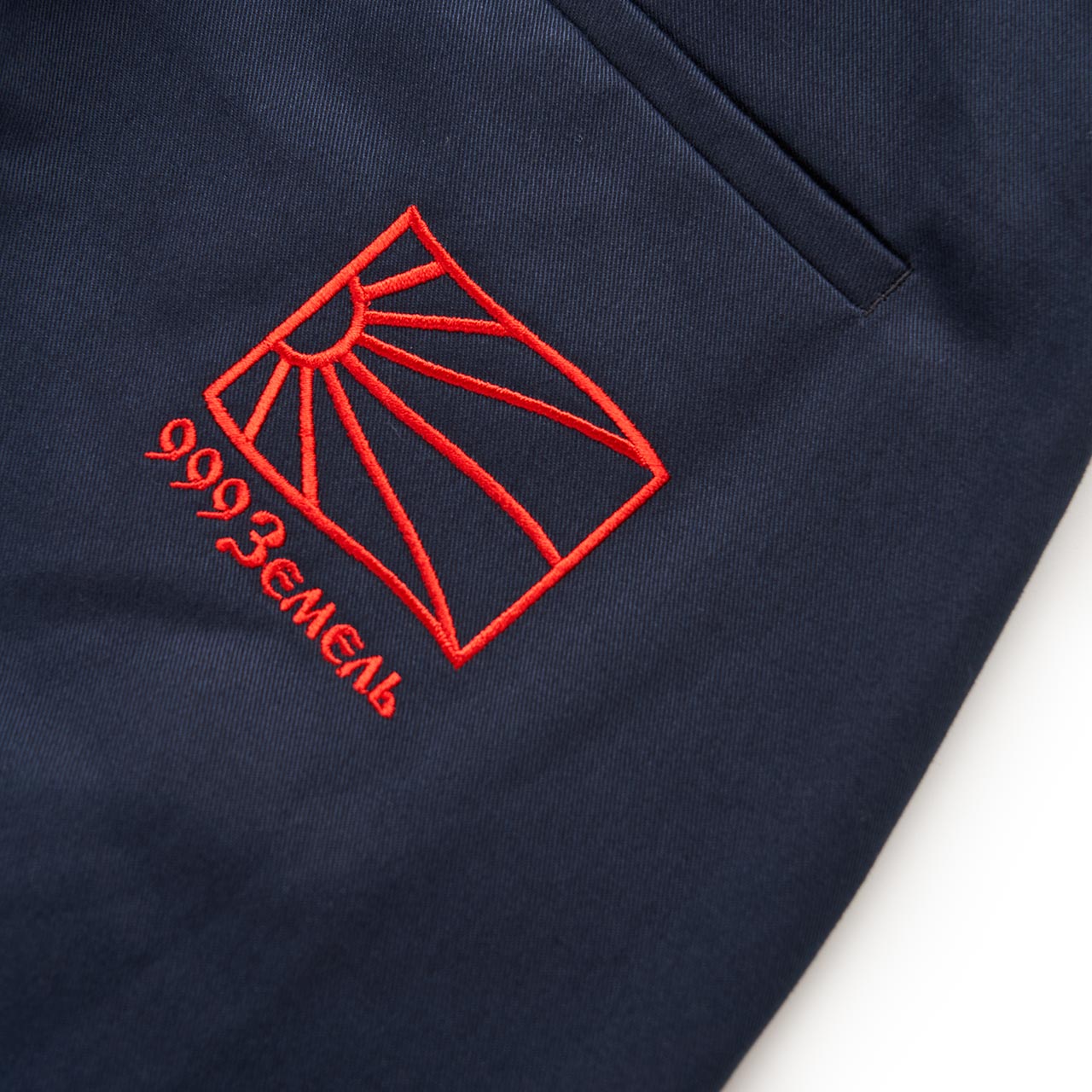 rassvet rassvet chino pants (navy)