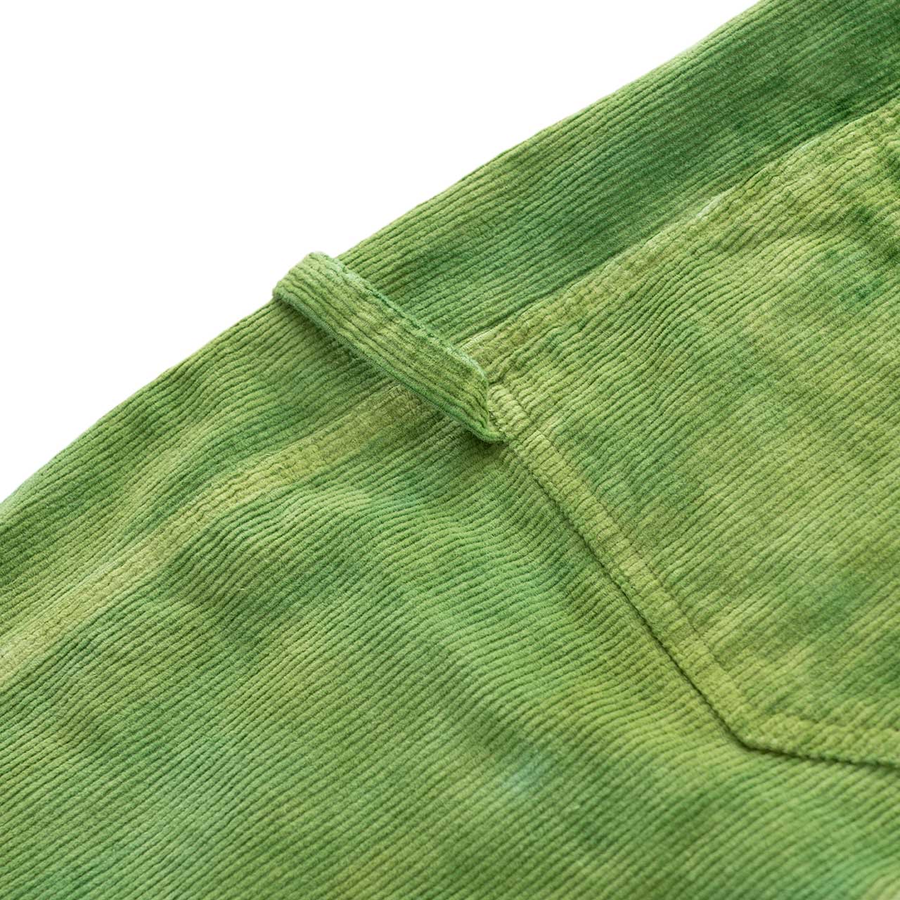 henrik vibskov henrik vibskov crumpet corduroy pants (black / green)
