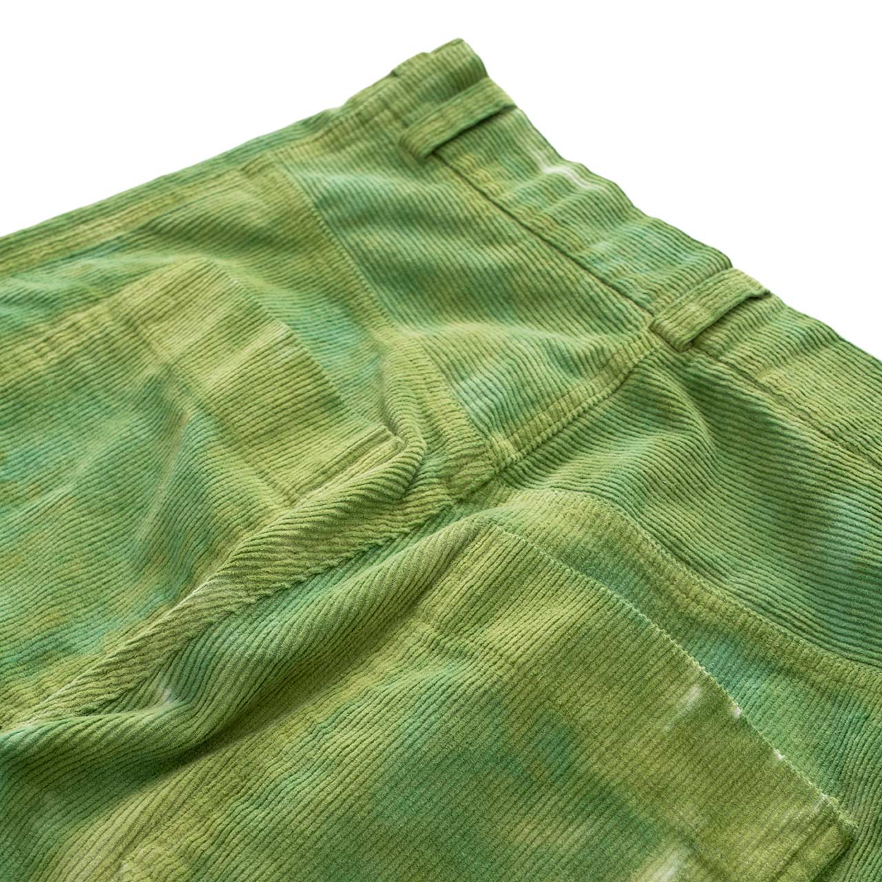 henrik vibskov henrik vibskov crumpet corduroy pants (black / green)