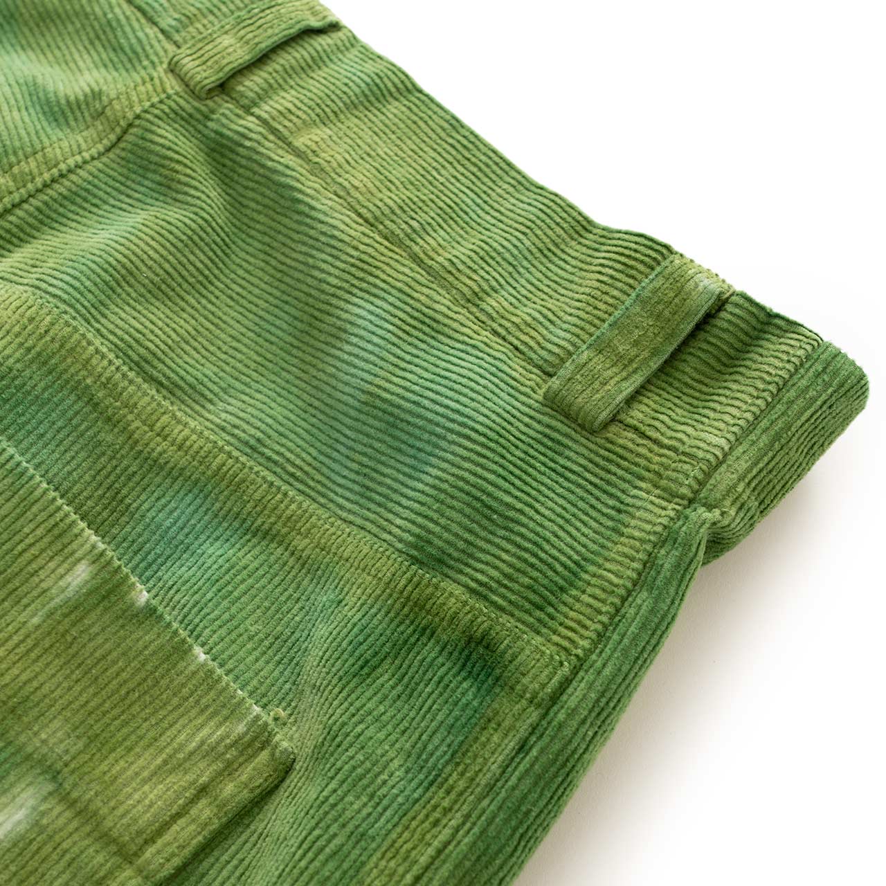 henrik vibskov henrik vibskov crumpet corduroy pants (black / green)