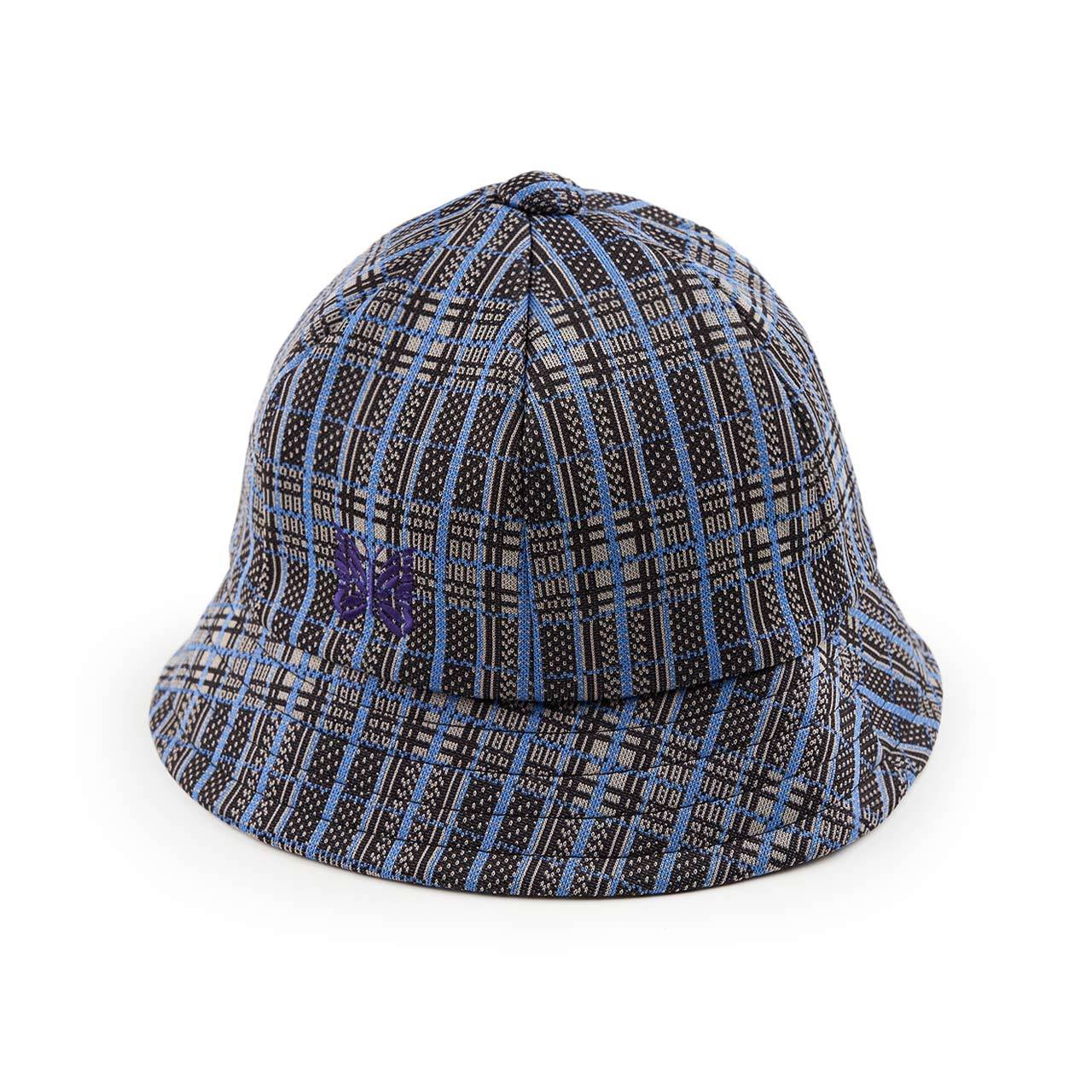 needles needles bermuda poly jacquard hat (plaid)