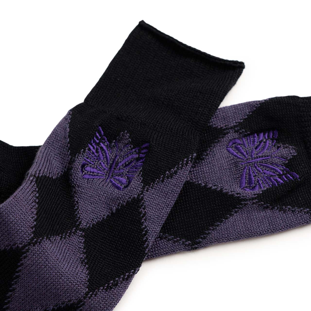 needles needles merino wool argyle socks JO044OS