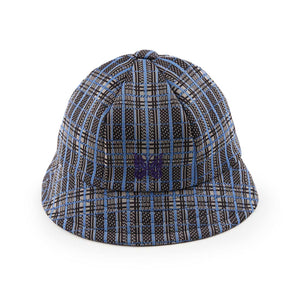 needles needles bermuda poly jacquard hat (plaid)