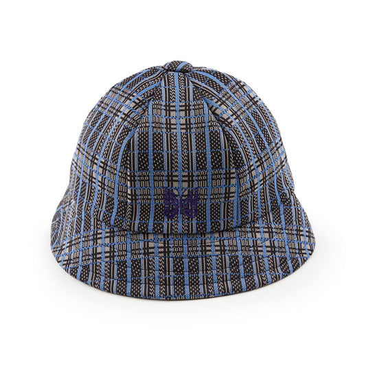 needles needles bermuda poly jacquard hat (plaid)