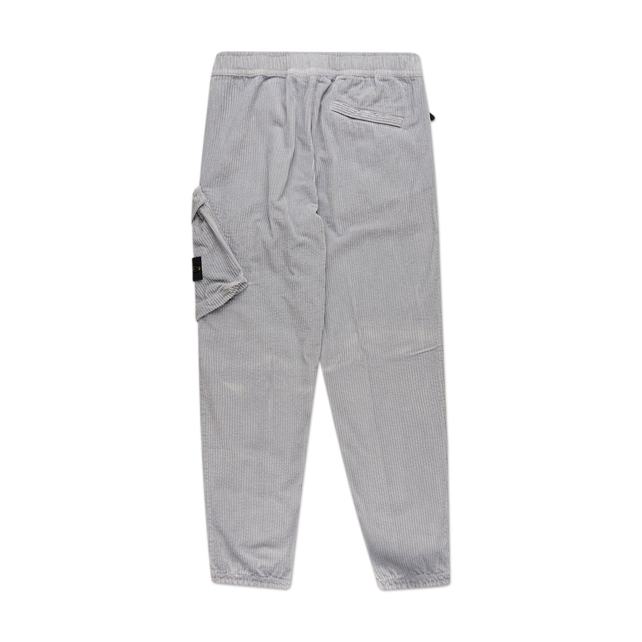 stone island stone island corduroy cargo pants (grey)