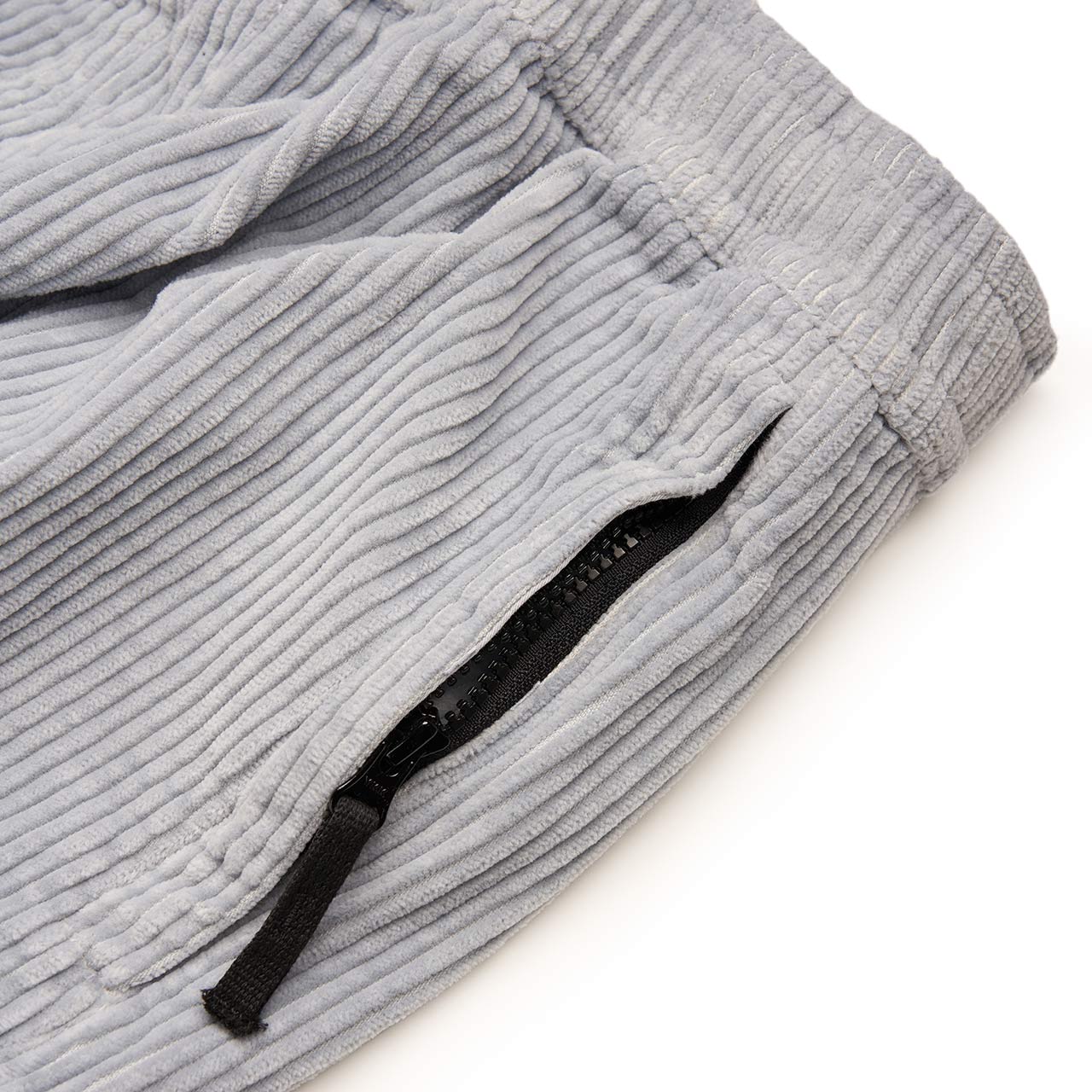 stone island stone island corduroy cargo pants (grey)