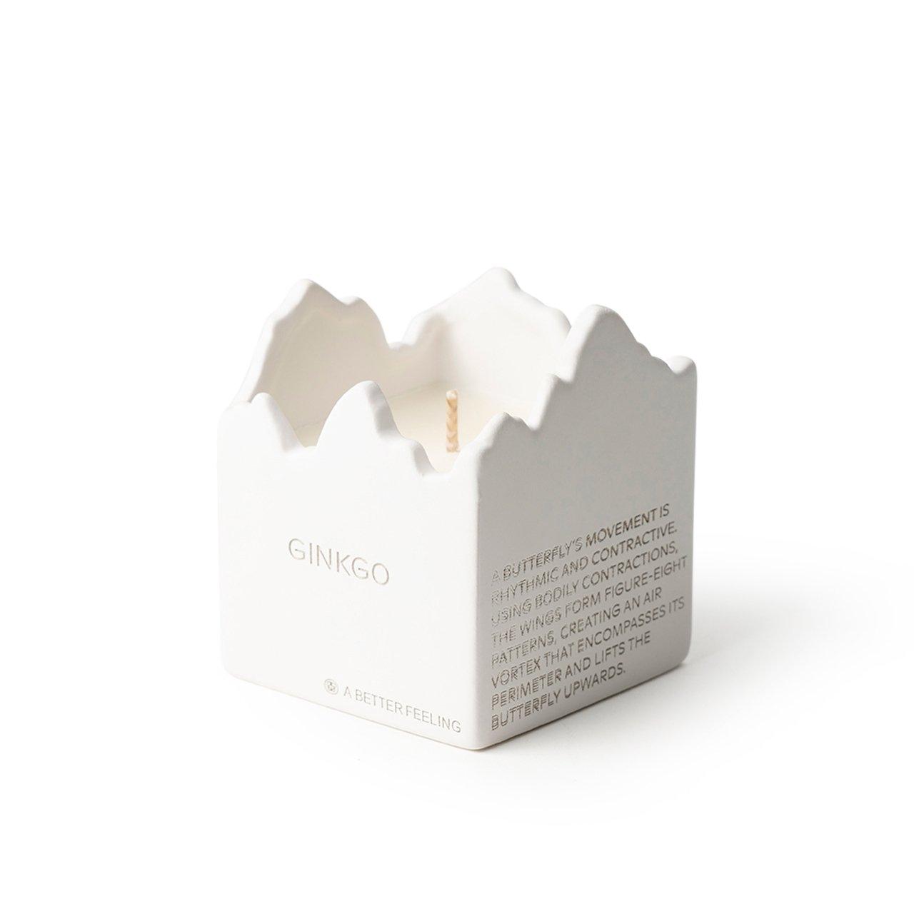 a better feeling a better feeling 'ginkgo' cermaic candle HW-CE-GK