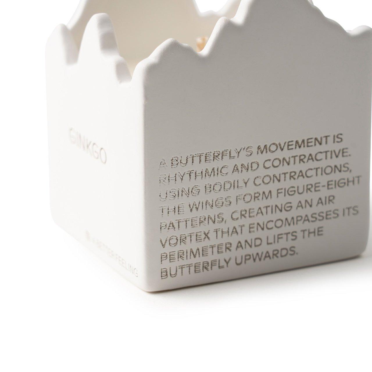 a better feeling a better feeling 'ginkgo' cermaic candle HW-CE-GK