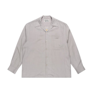 wacko maria wacko maria 50s longsleeve shirt (type-2) (gray)