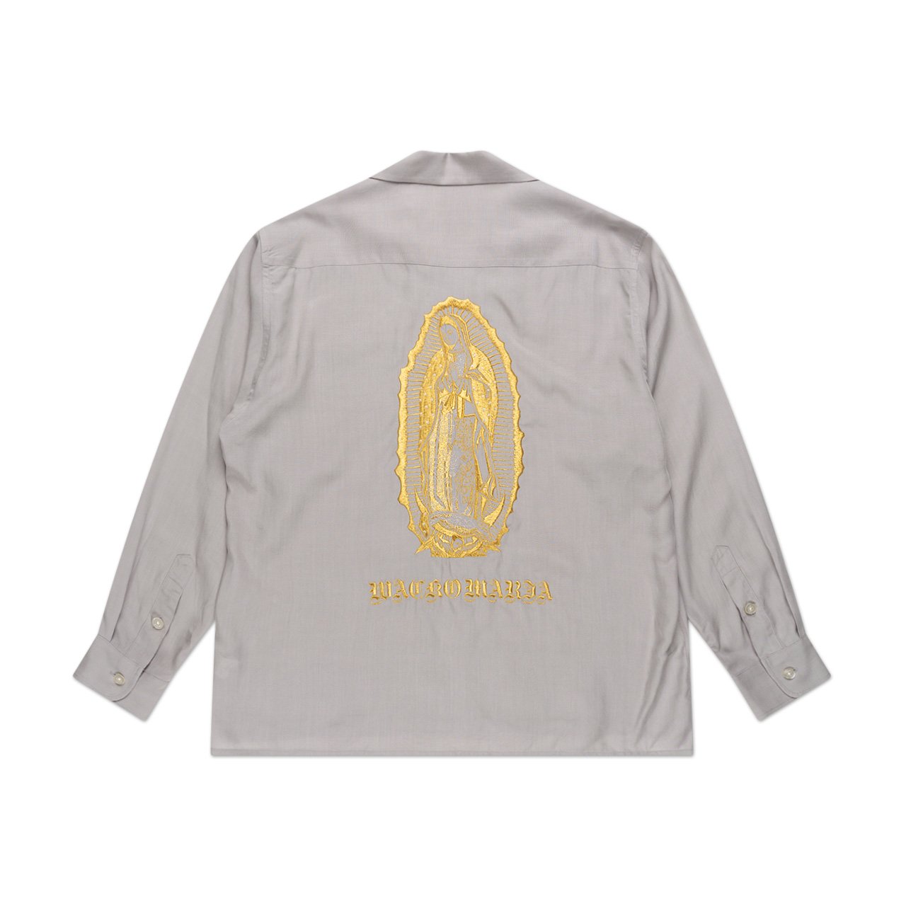 wacko maria wacko maria 50s longsleeve shirt (type-2) (gray)